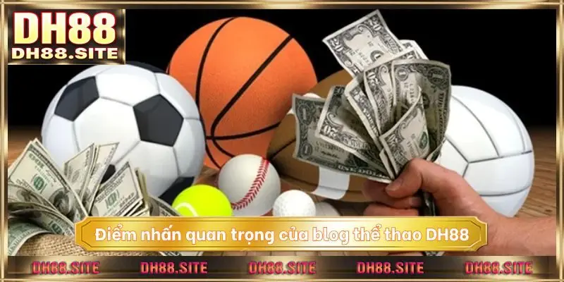 Điểm nhấn quan trọng của blog thể thao
